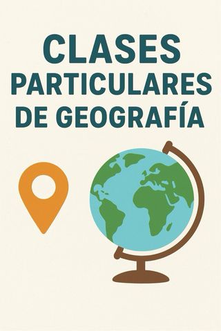 Clases particulares Geografía