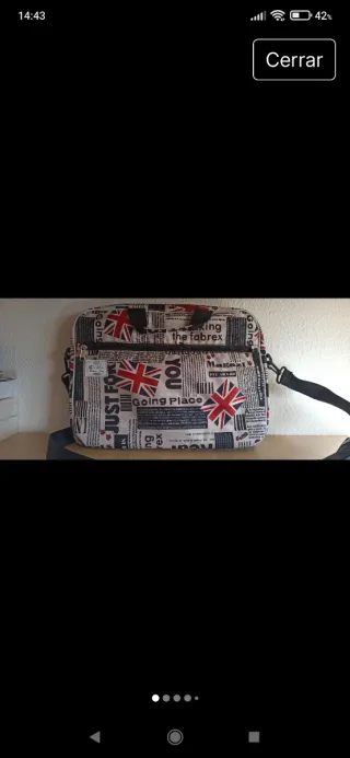 Cartera porta ordenador y documentos