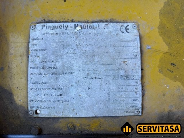 PLATAFORMA ELÉCTRICA HAULOTTE 10 METROS