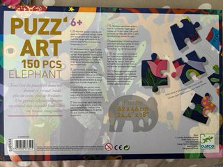 Puzzle Art Elefante Djeco 150 piezas