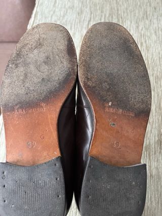 Náuticos de piel para hombre