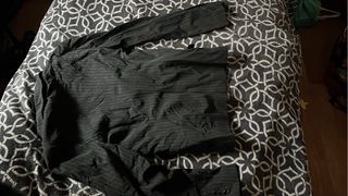 Chaqueta Zara Rayas Finas Negra