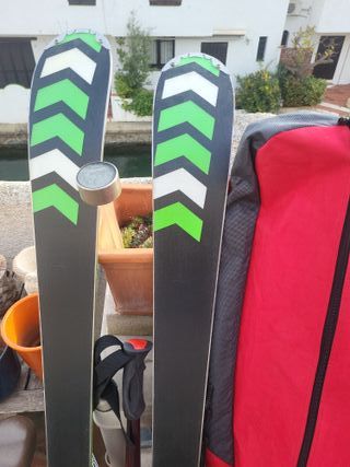 Esquís Fischer con bolsa de transporte