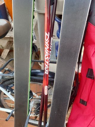 Esquís Fischer con bolsa de transporte