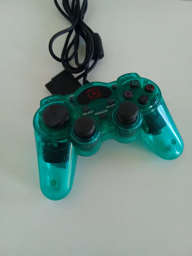 Mando PS1/PS2 Transparente