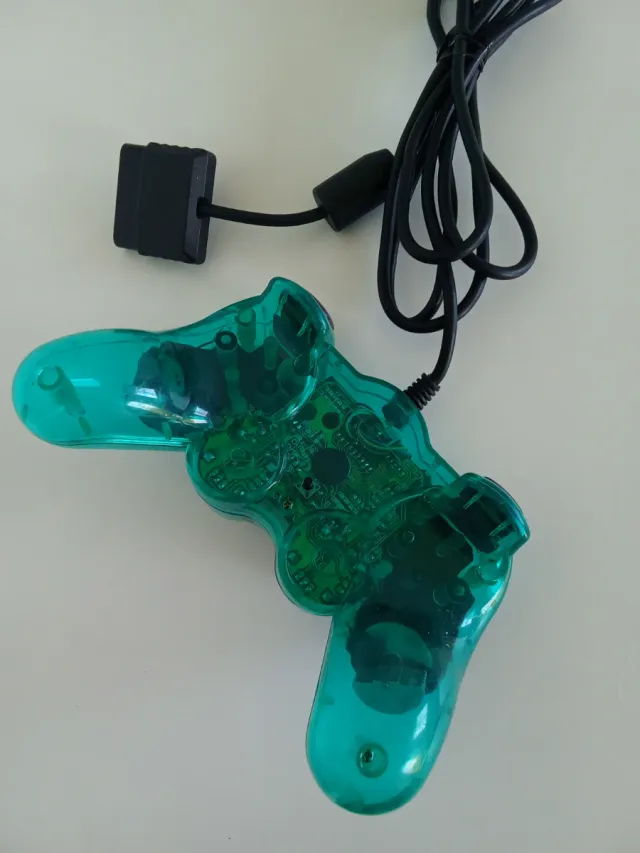 Mando PS1/PS2 Transparente