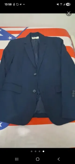 Americana H&M niño negra T.152