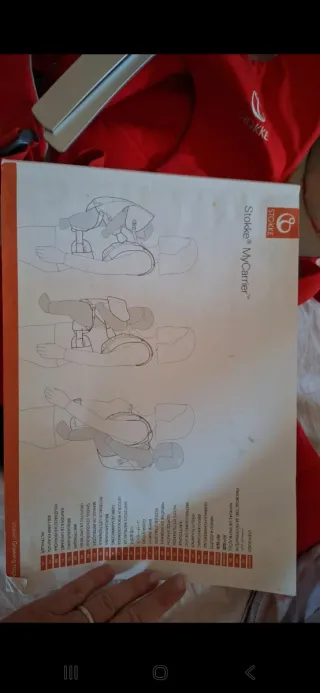 Marsupio/zaino porta bambino Stokke MyCarrier