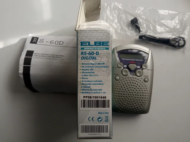 Mini radio digital Elbe RS-60D