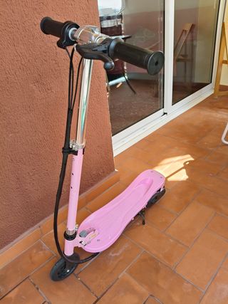 Patinete Eléctrico Infantil Rosa