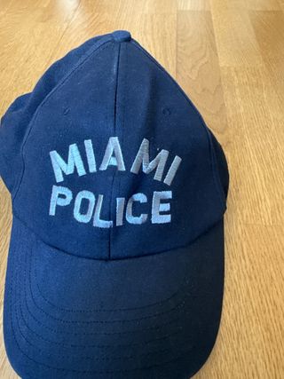 Gorra original Policía Miami