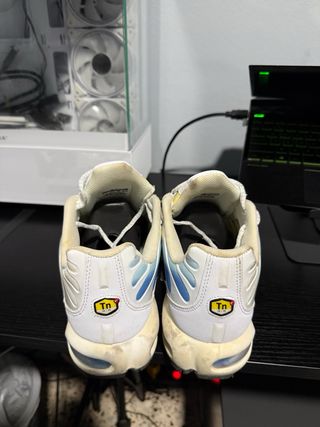 Nike Air Tn Bambas Blancas y Azules