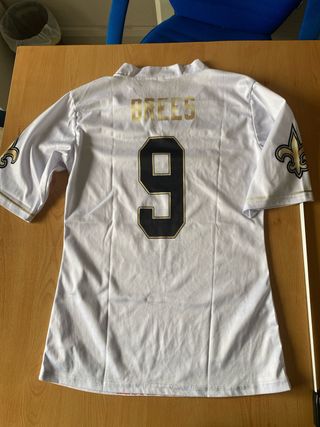 Camiseta NFL New Orleans Saints Brees #9