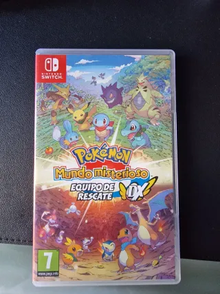 Caratula Original Pokémon Mundo Misterioso Switch