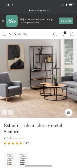 Estantería Westwing Seaford