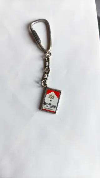 Portachiavi Marlboro Argento