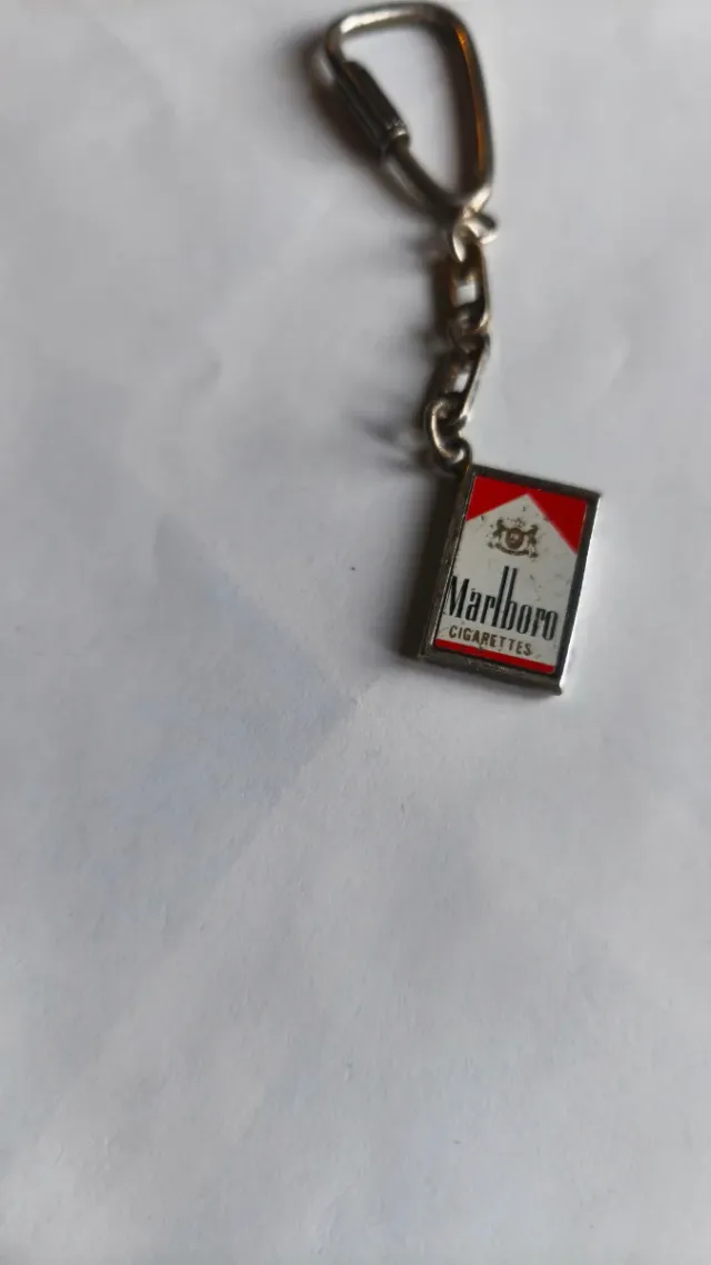 Portachiavi Marlboro Argento