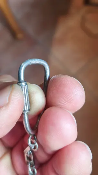 Portachiavi Marlboro Argento