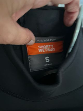Traje de neopreno corto Talla S