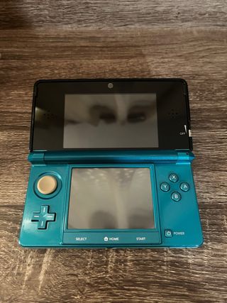 Nintendo 3DS Aqua Blue + Accesorios