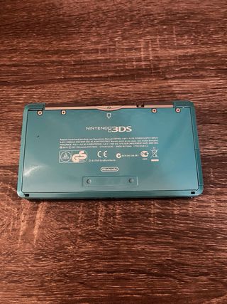 Nintendo 3DS Aqua Blue + Accesorios
