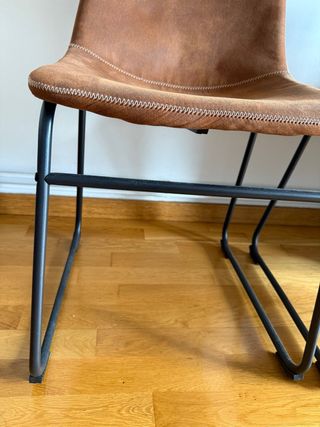 2 Sillas Casa Shops Piel Sintética