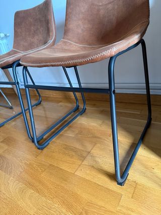 2 Sillas Casa Shops Piel Sintética