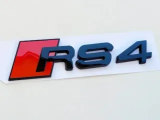 Logo Emblema Audi RS4 Pegatina de Maletero