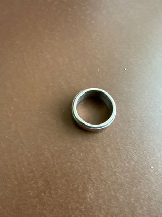 Anillo plateado