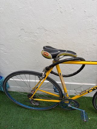 Bicicleta Orbea Amarilla vintage