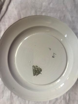 Servizio Piatti Richard Ginori con fiori rosa.