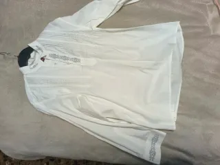 Camisa niño fallero blanca talla 8
