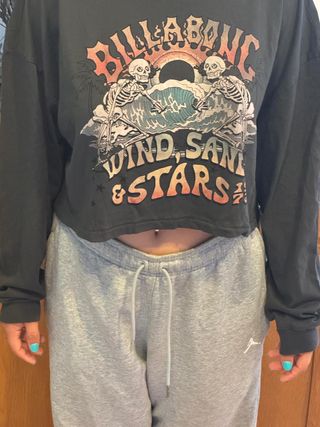 Camiseta corta Billabong negra talla M