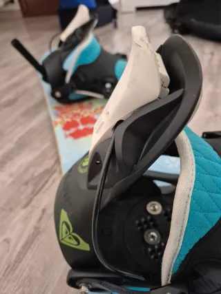 Tabla Snowboard y fijaciones Roxy X