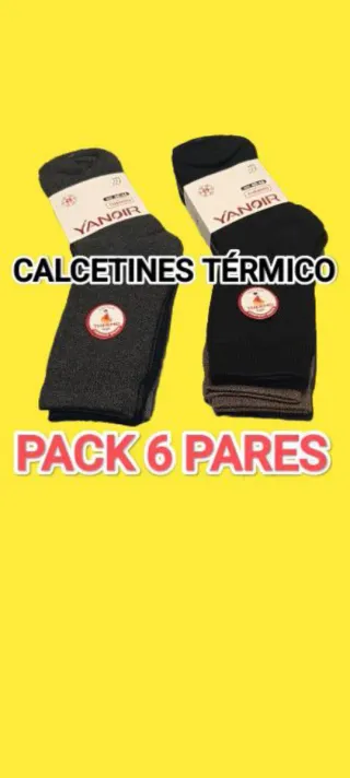 Calcetines Térmicos YANOIR PACK 6 PARES 40/46
