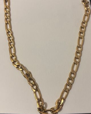 Cadena Figaro Dorada