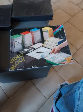 Kit 3 custodie VHS + Block