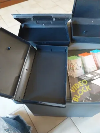 Kit 3 custodie VHS + Block