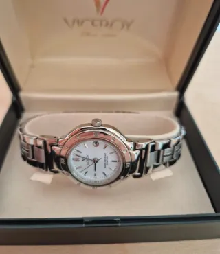 Reloj Viceroy Plata y Blanco