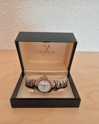 Reloj Viceroy Plata y Blanco