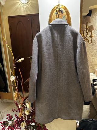 Cappotto Grifoni Grigio Uomo