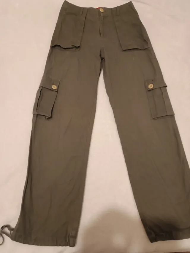 Pantalones cargo niña