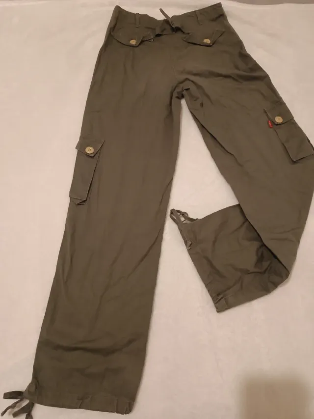 Pantalones cargo niña