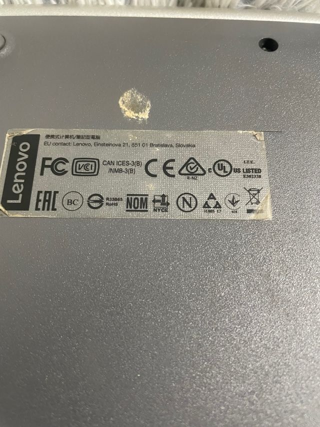 Portatile Lenovo Argento