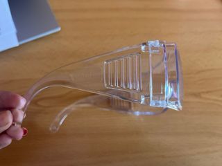 Gafas de laboratorio transparentes