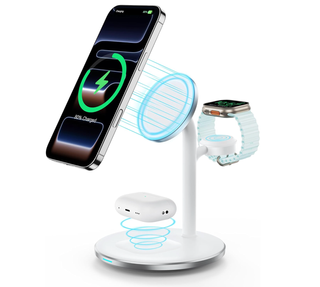 Base de carga 3 en 1 tipo MagSafe