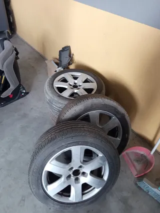 Llantas Audi A6 con gomas