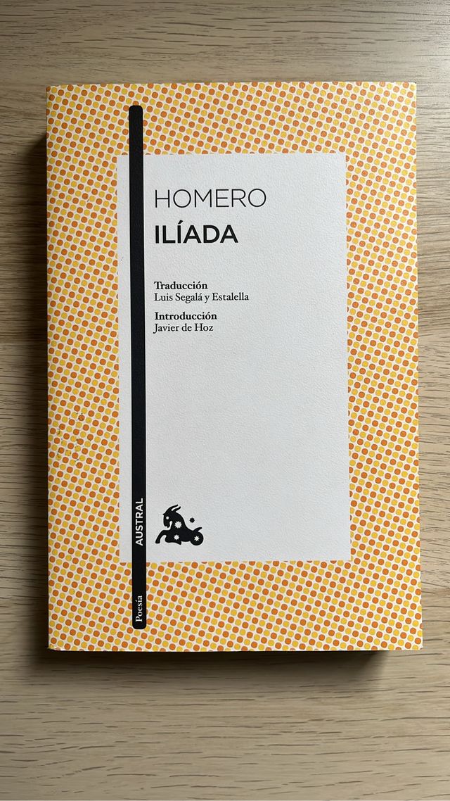 “Ilíada” de Homero.