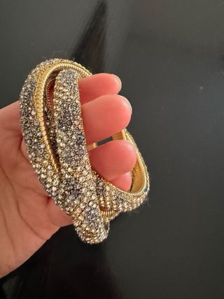 Bracciale Zara donna oro e argento
