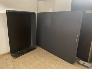 Canapé abatible negro